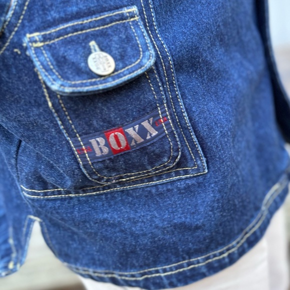 BOXX JEANS Rough Wear (NY USA)—Denim Jacket—Men’s XL—Vintage/Y2K—Loose Fit—VG+ - Picture 8 of 15